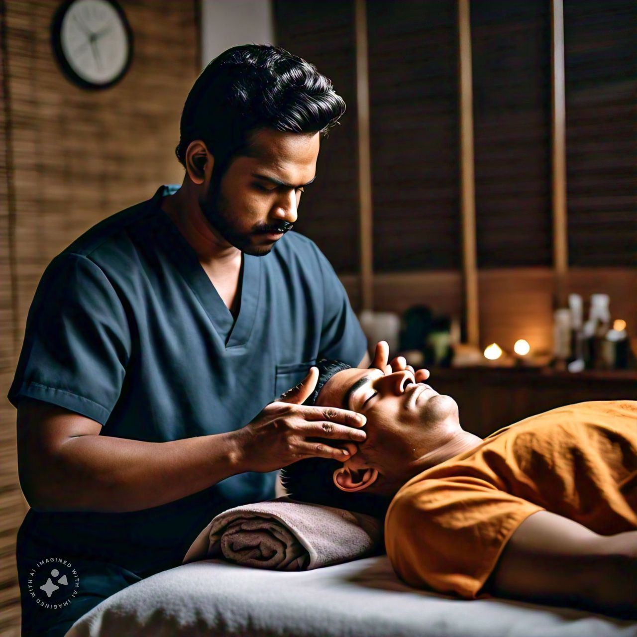 Refreshing Face Massage