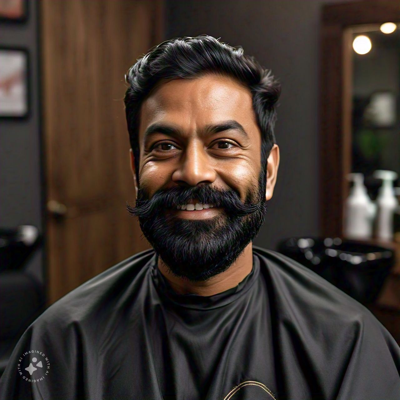 Beard Colour with Product