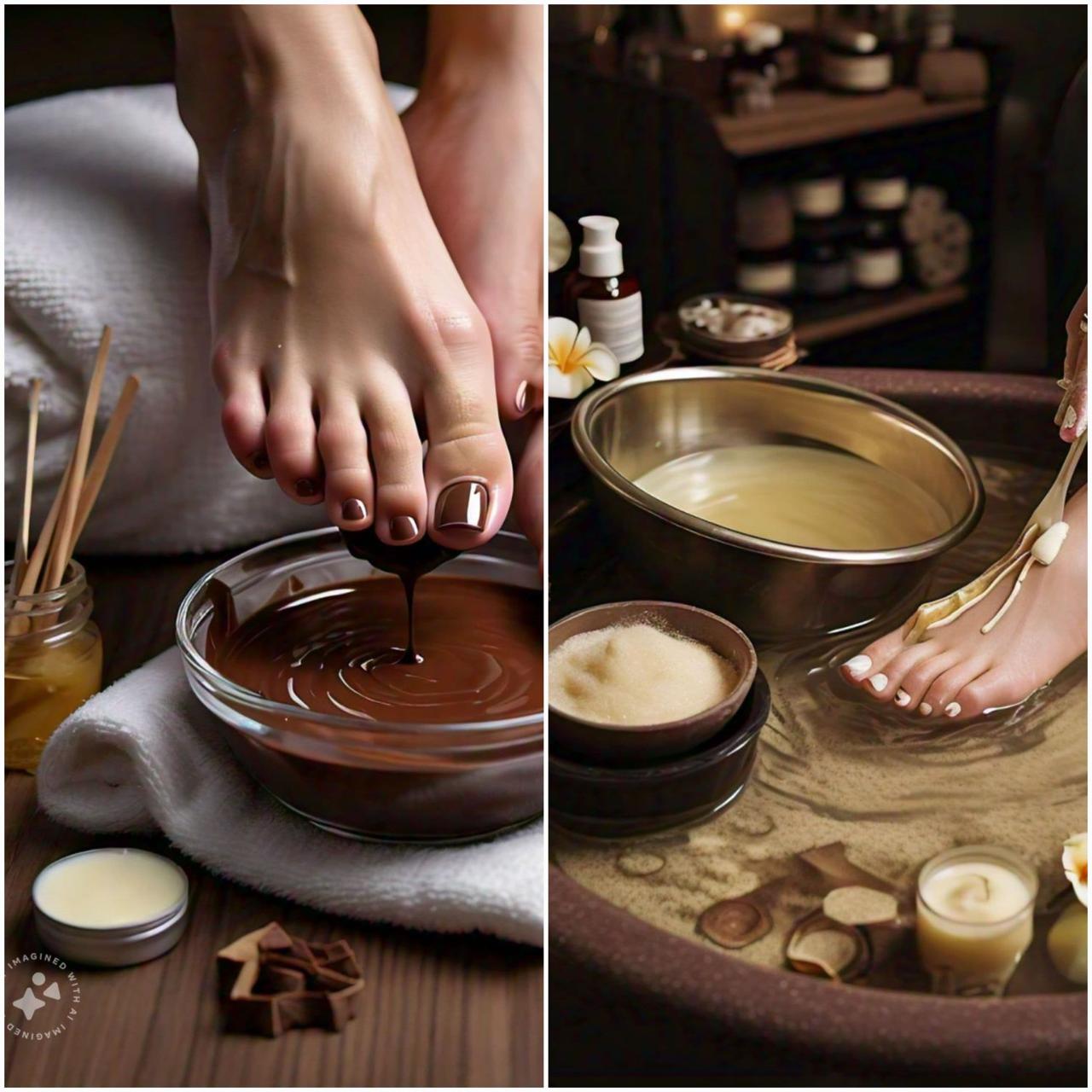 Chocolate/Vanilla Pedicure