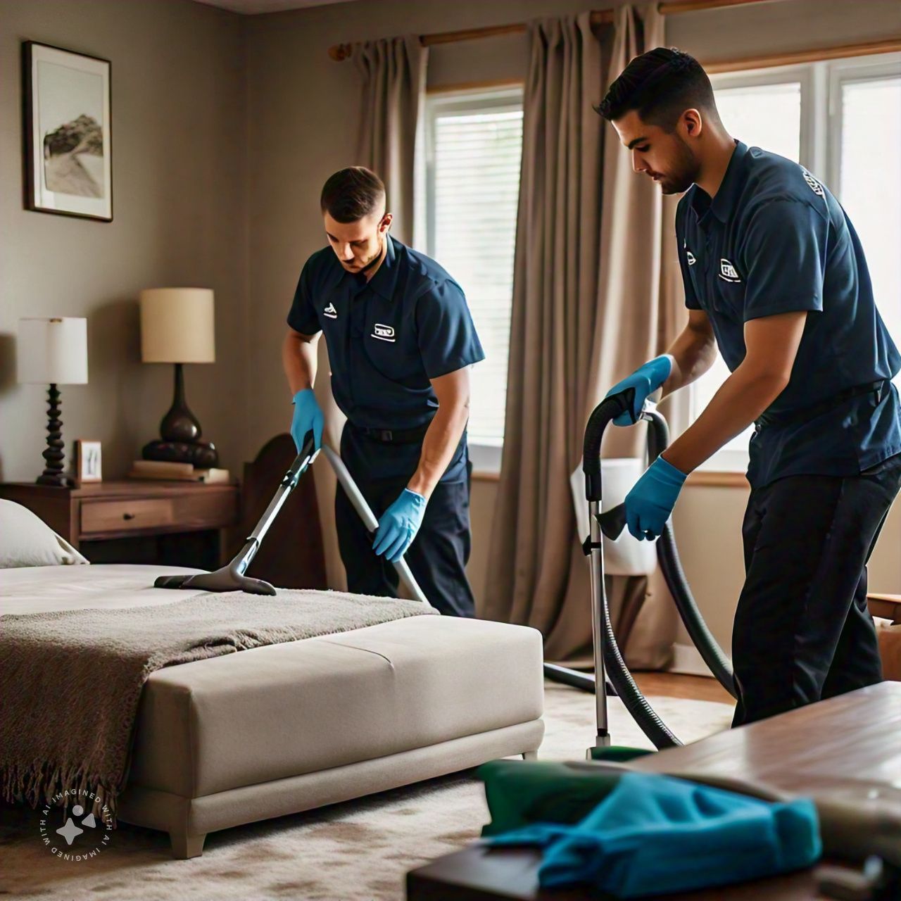 Bedroom & Living Room Cleaning