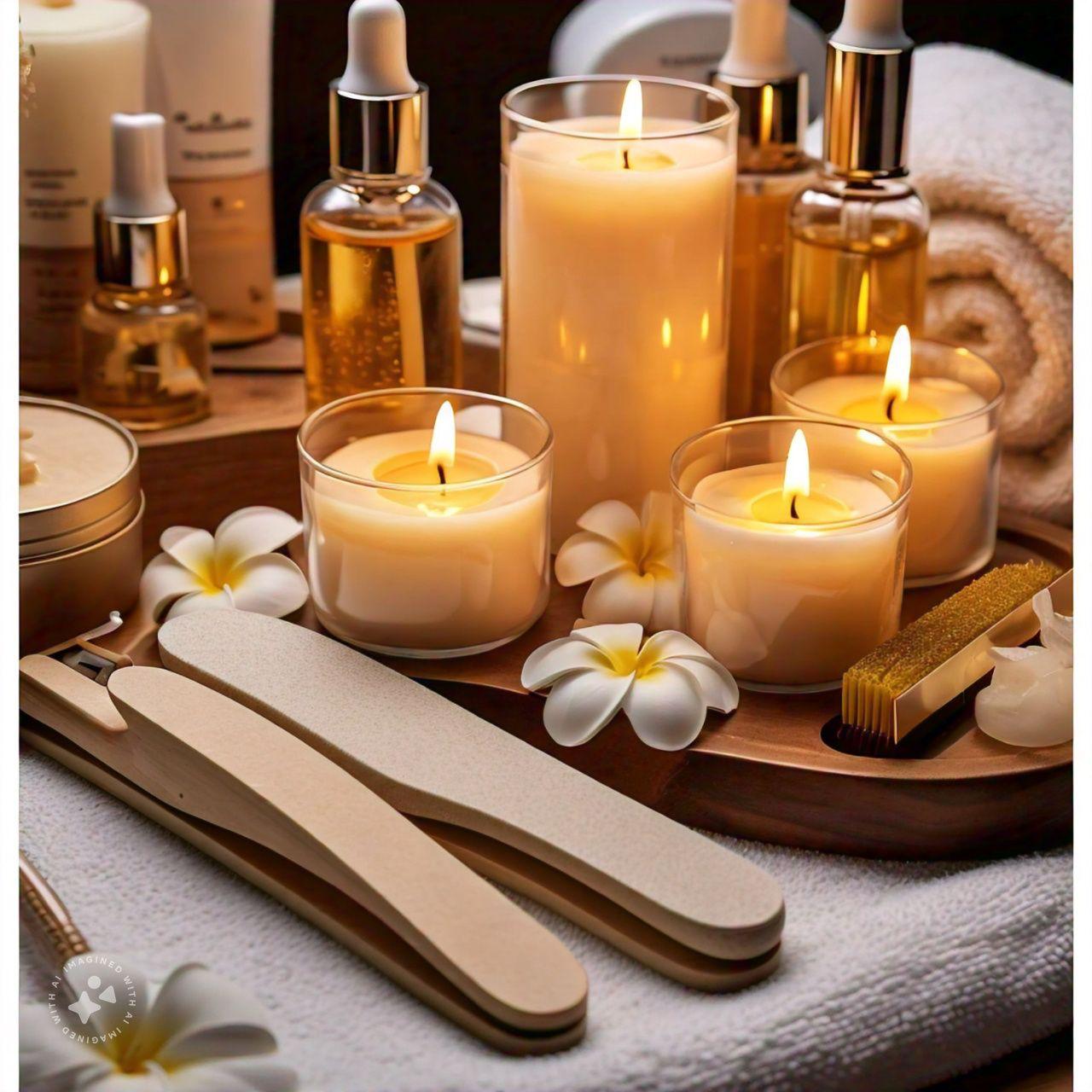 Candle spa Pedicure