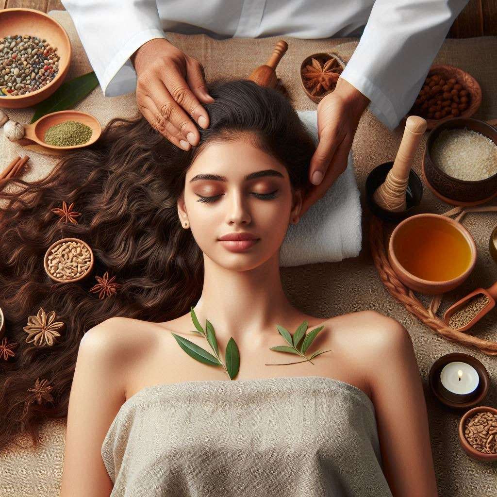 Ayurvedic Strengthening Hair Spa