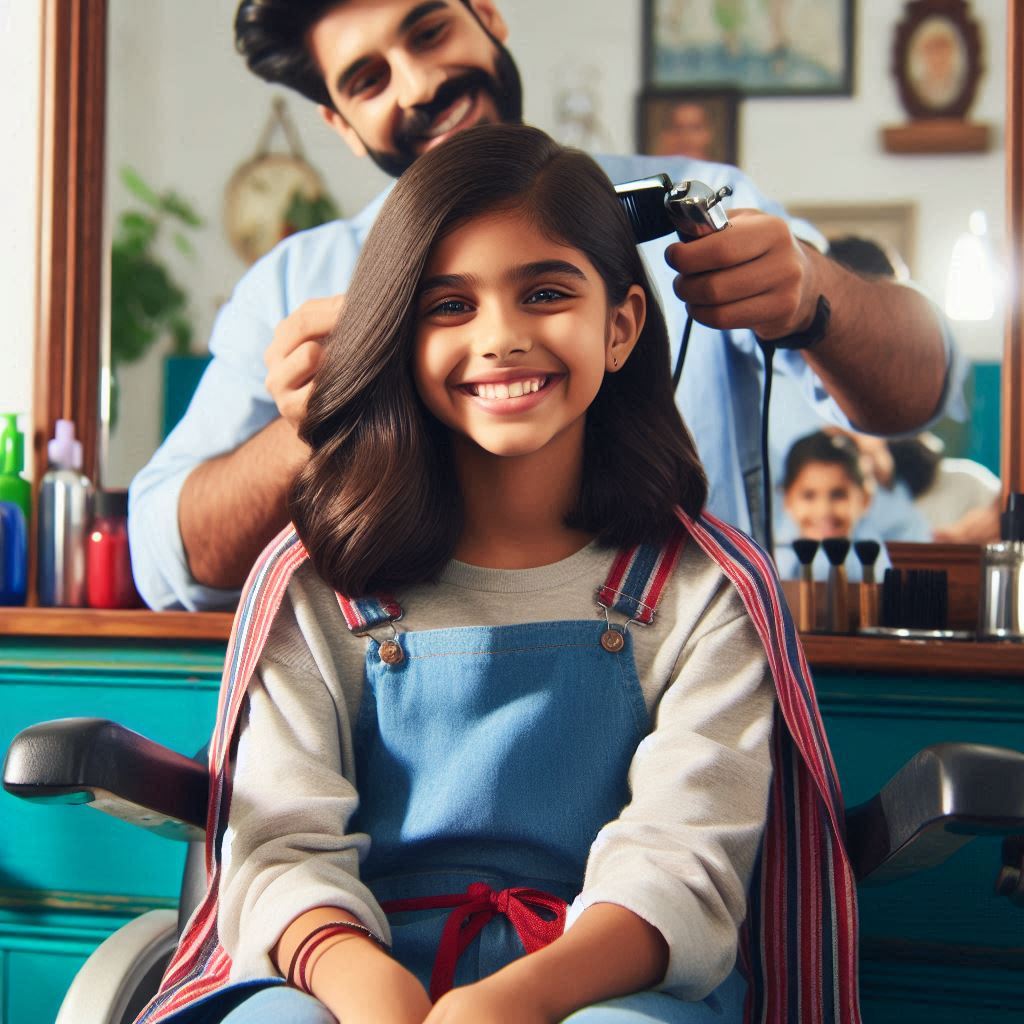 Kid's Haircut (6-15 years girls)
