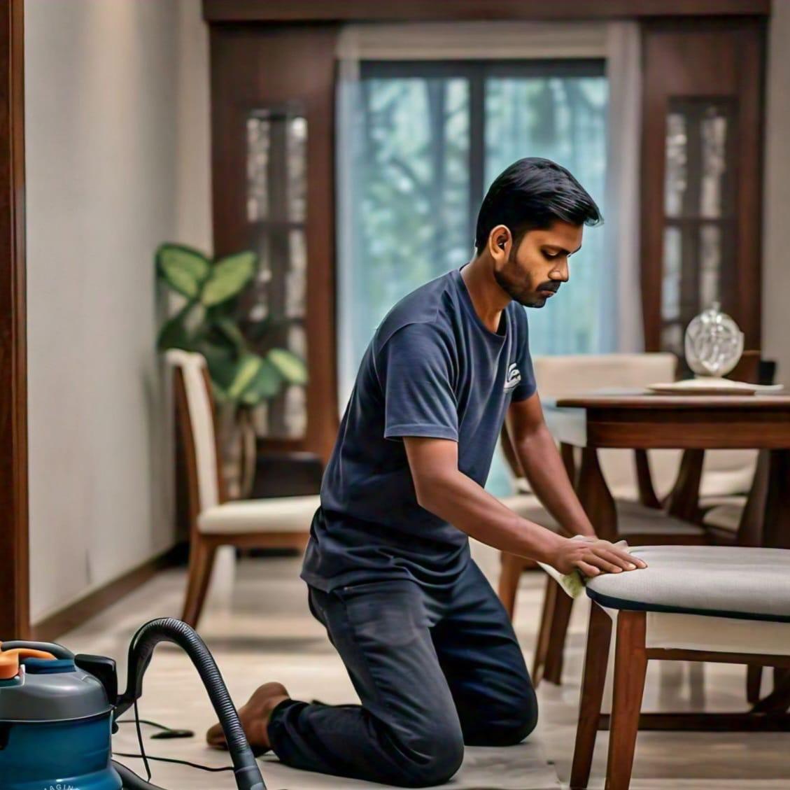 Dining Table & Chairs Cleaning