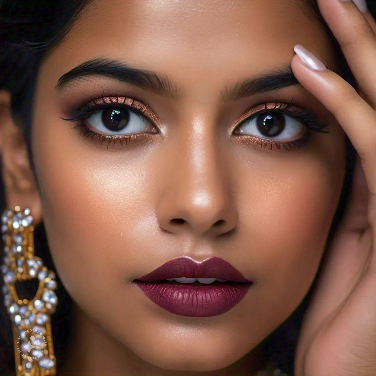 High-Definition Finish Makeup Look