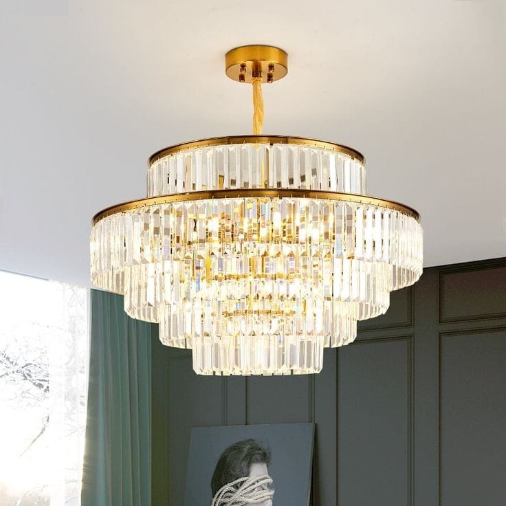 Chandelier Installation