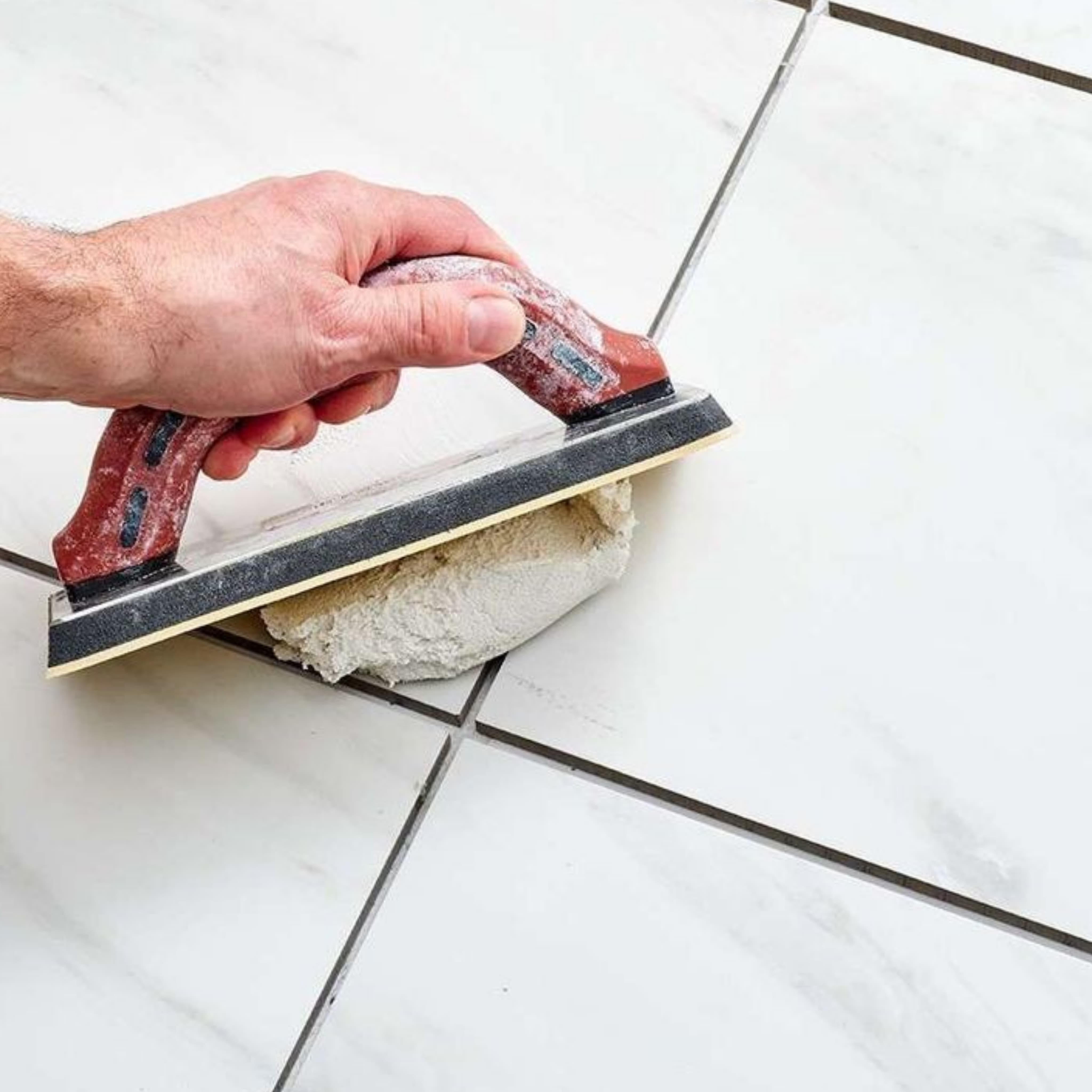 Bathroom Tile Gap Filling