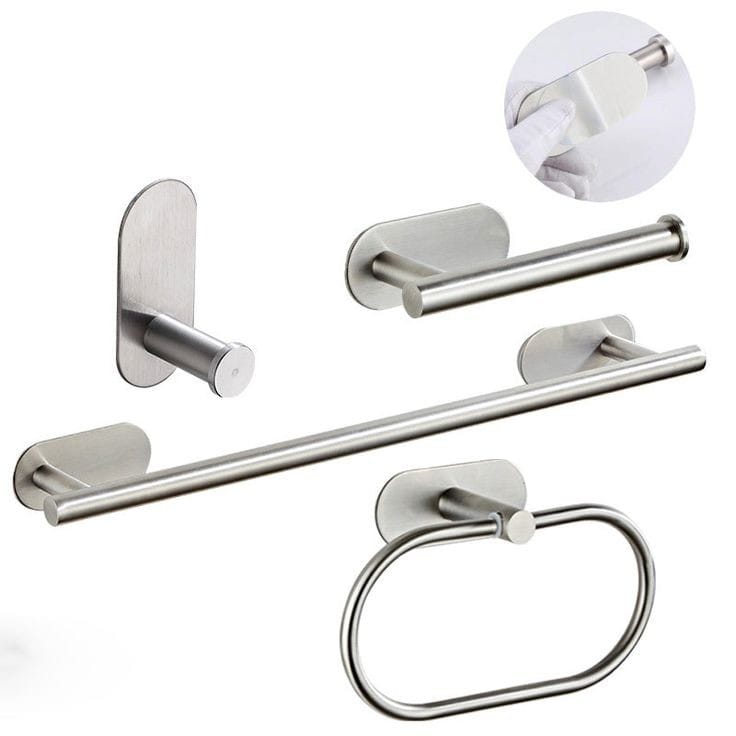 Bathroom holder & hanger installation