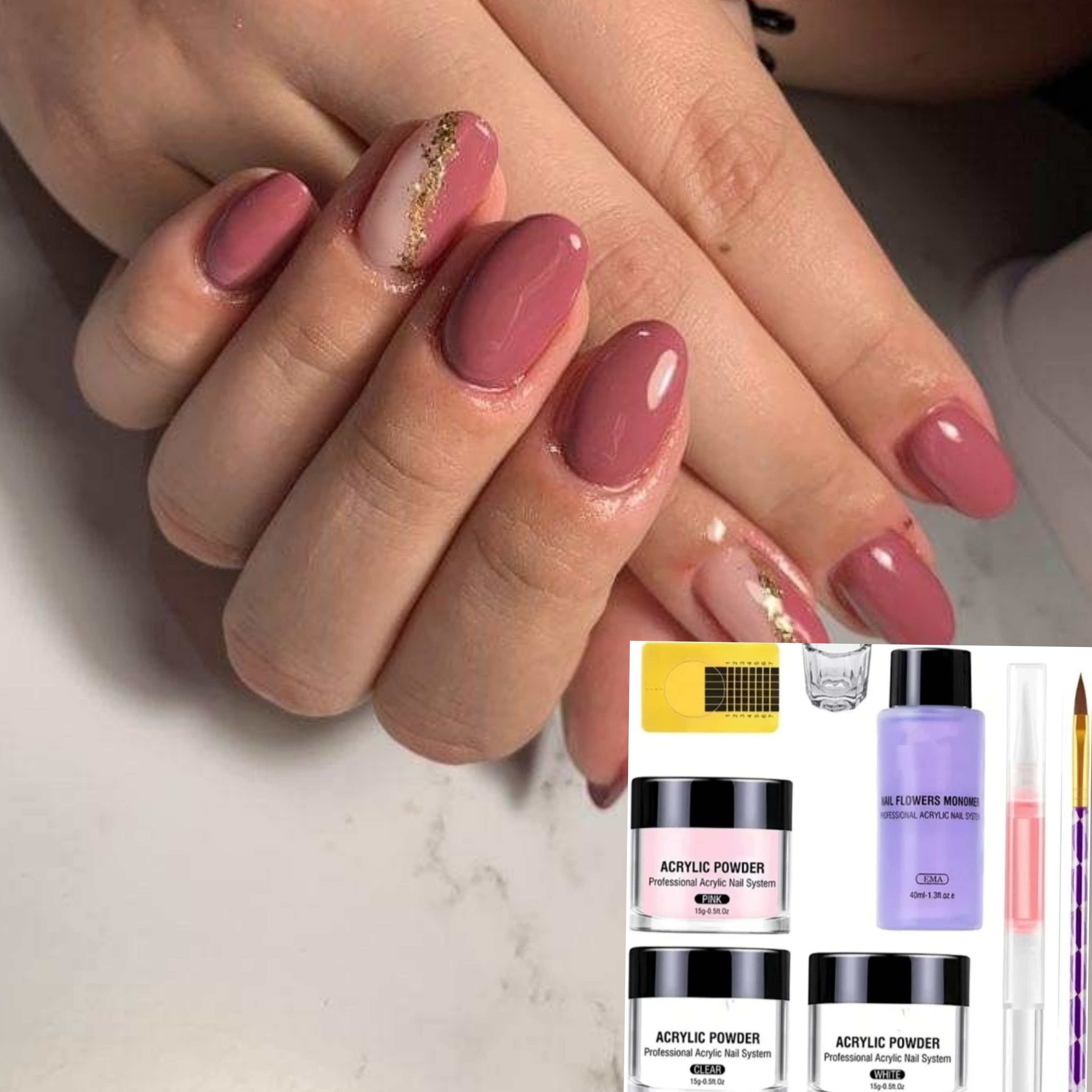Acrylic Nail Extensions
