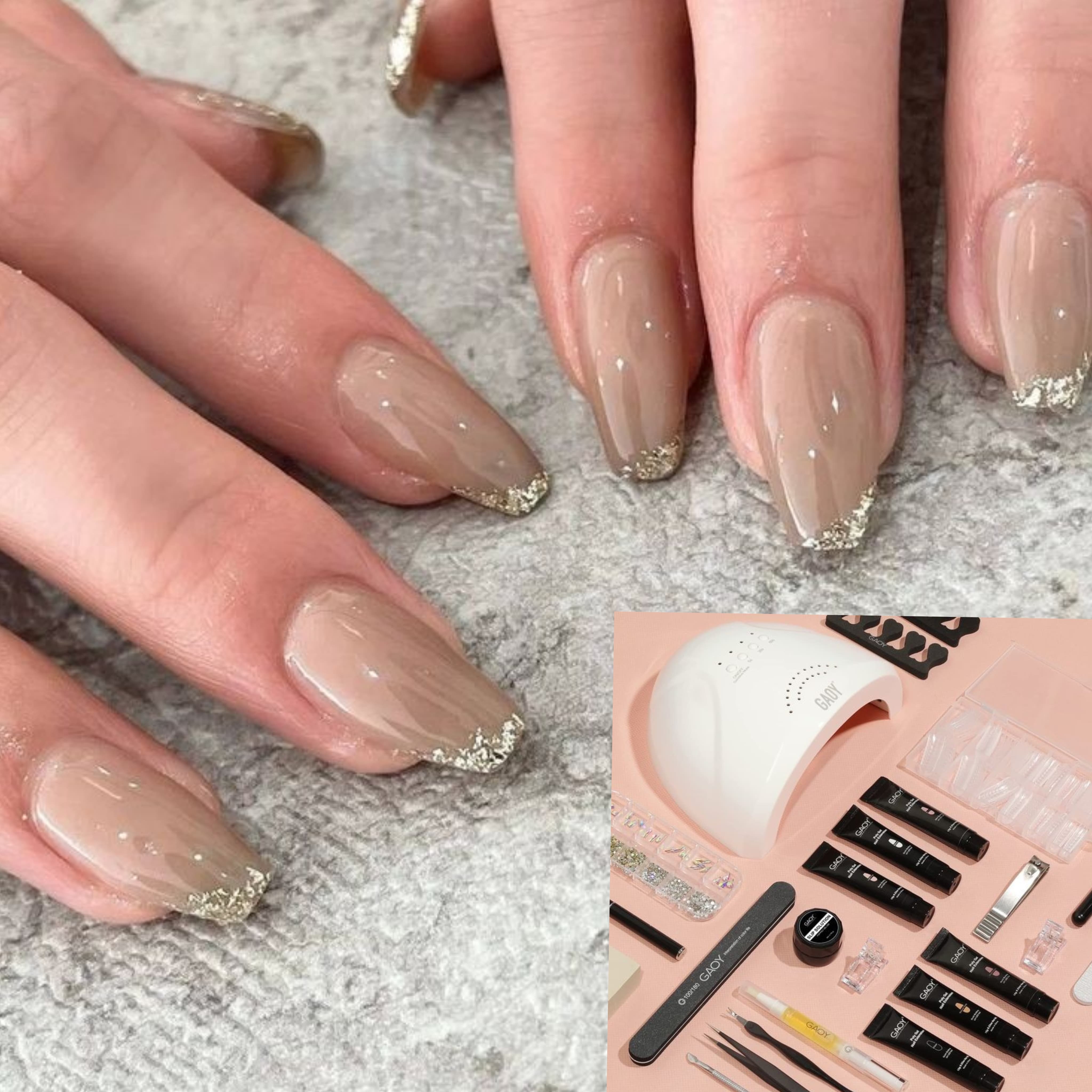Gel Nail Extensions