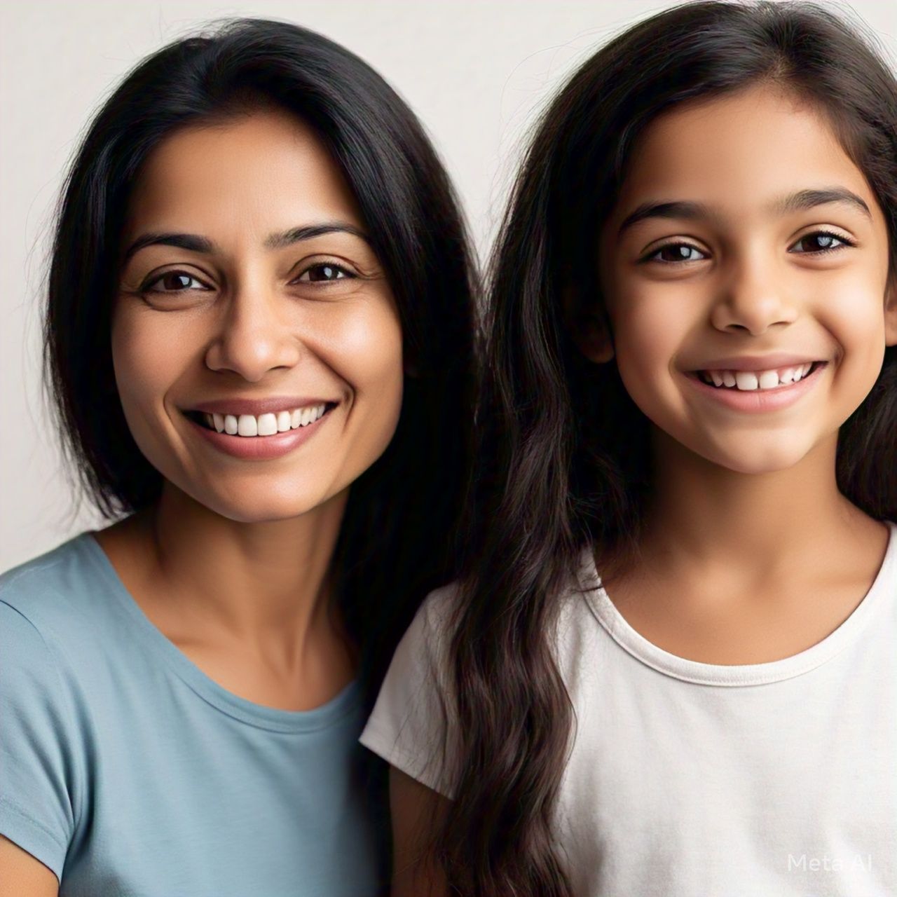 Hair-cut for Mom-Daughter duo