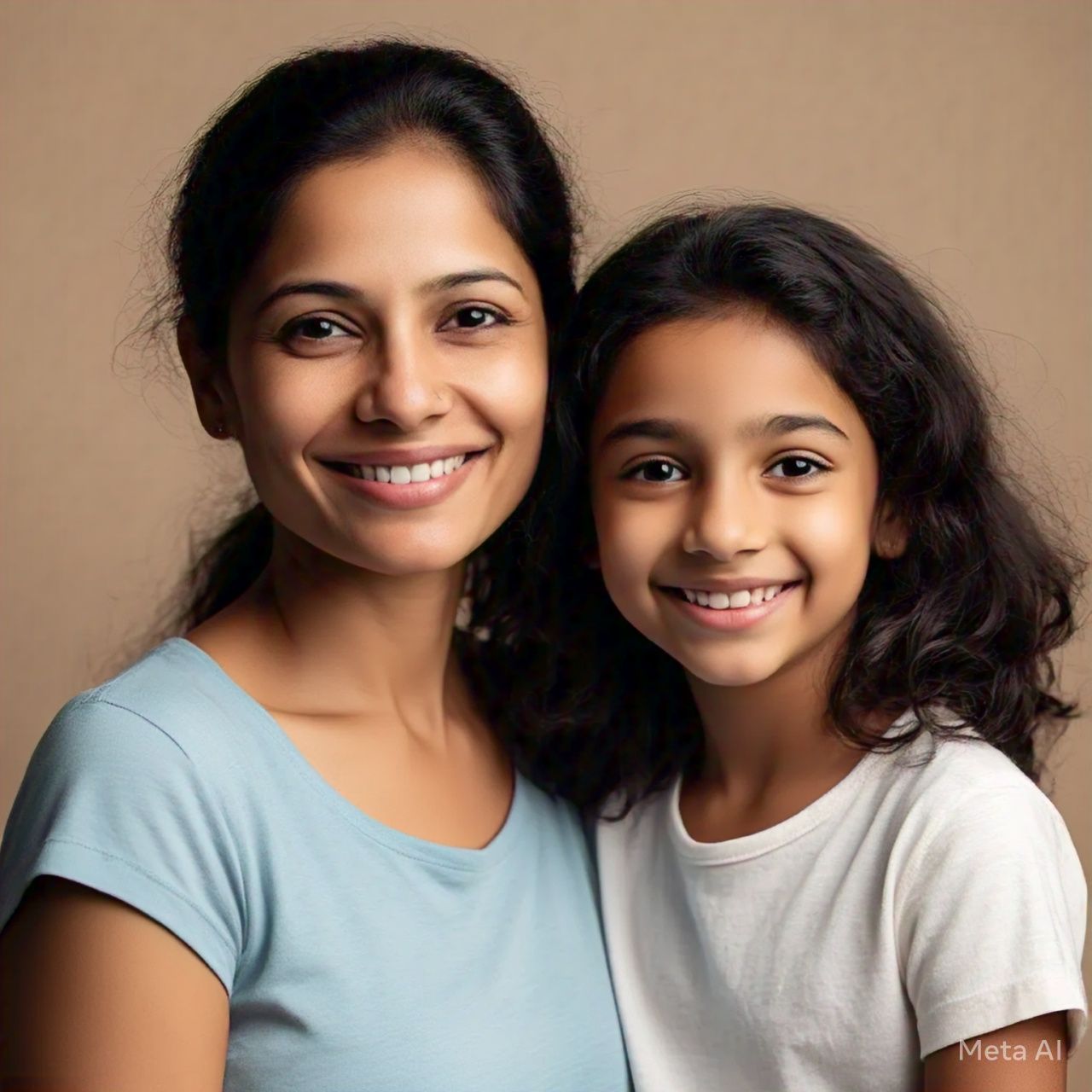 Hair trim for Mother-Daughter duo
