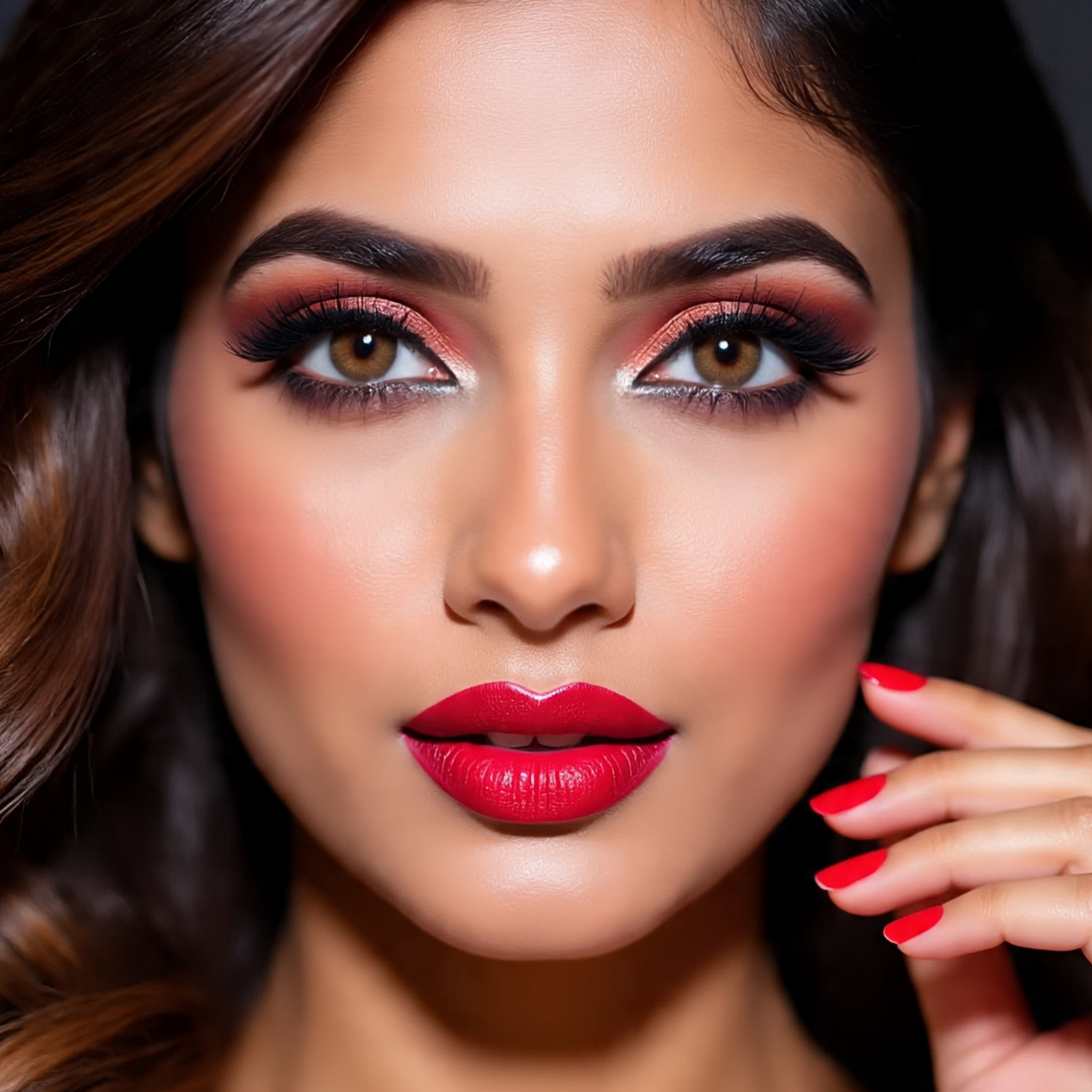 Premium Glam Makeup Look
