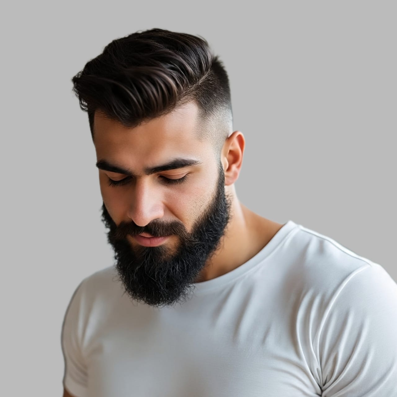 Beard Colour with Product